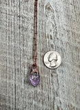 Amethyst necklace