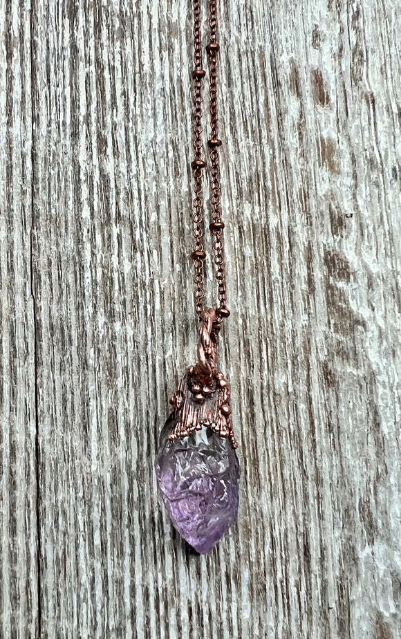 Amethyst necklace