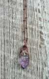 Amethyst necklace